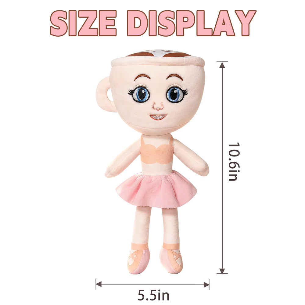 RHMKTC Brainrot plush soft texture invites cozy play.