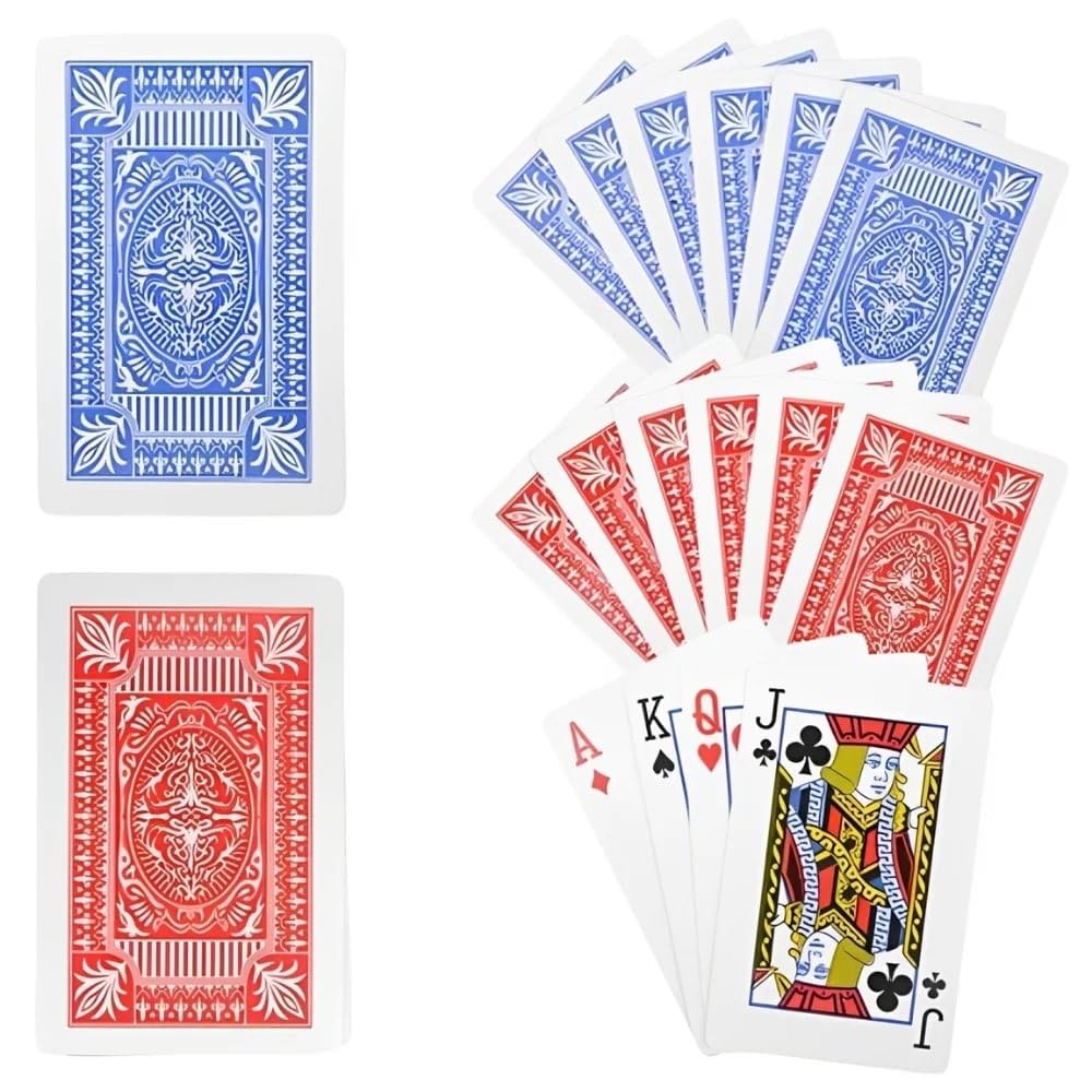 Rhode Island Novelty 12-deck poker cards for affordable party games and easy card nights