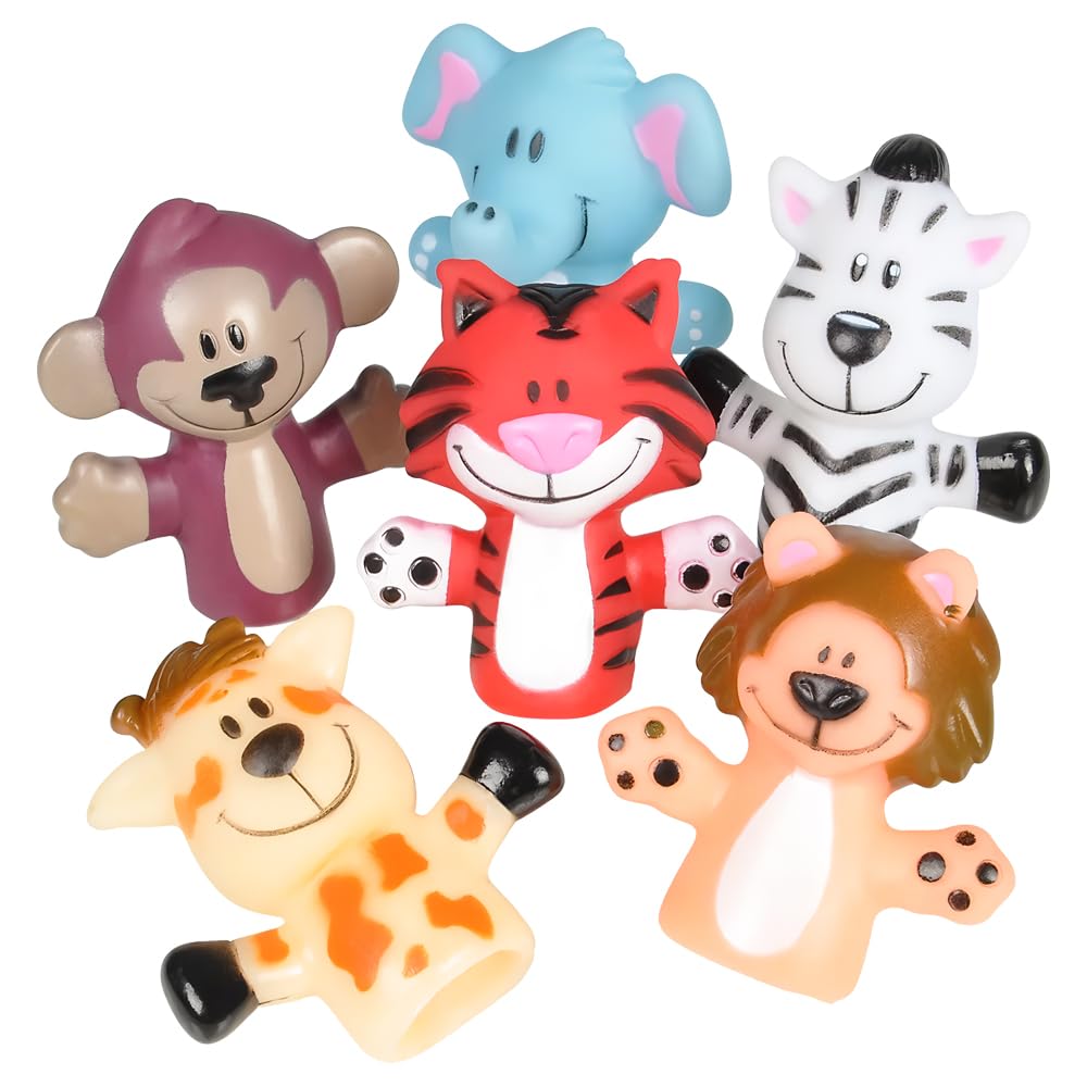 Rhode Island Novelty tiger finger puppet ideal for puppetry and pretend play.