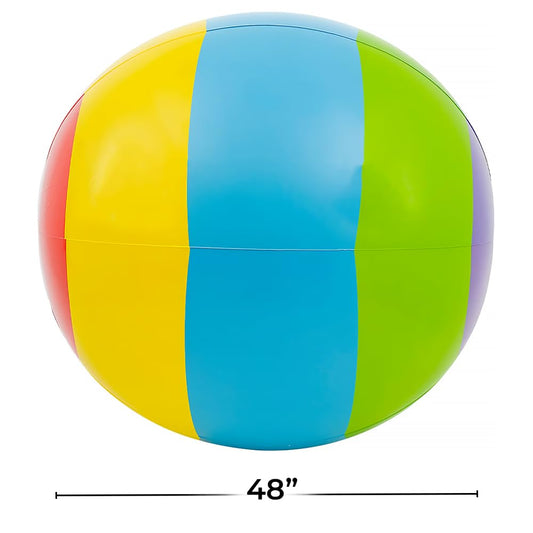 Rhode Island Novelty 48-inch beach ball for pool parties and wide play.
