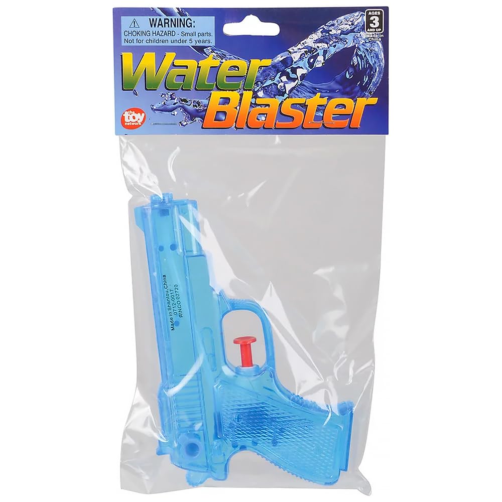 Rhode Island Novelty 6-inch neon water squirter two per order pack ready for games