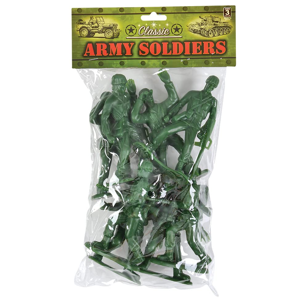 Rhode Island Novelty army men packaging box supports easy gifting.