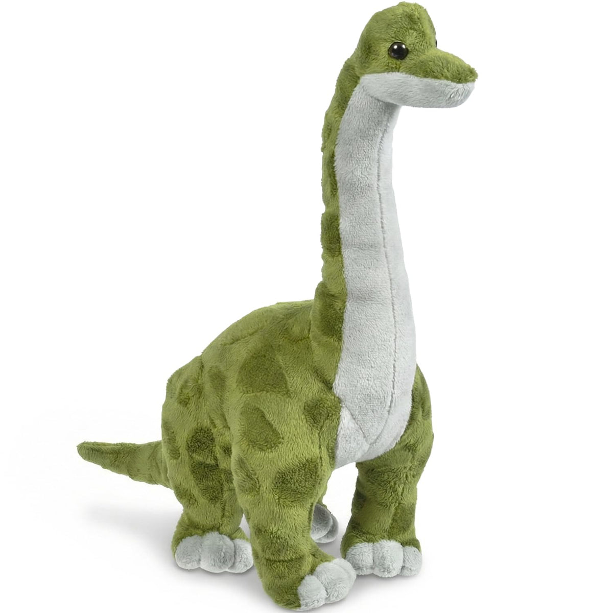 Rhode Island Novelty Brachiosaurus plush front view for cozy hugs.