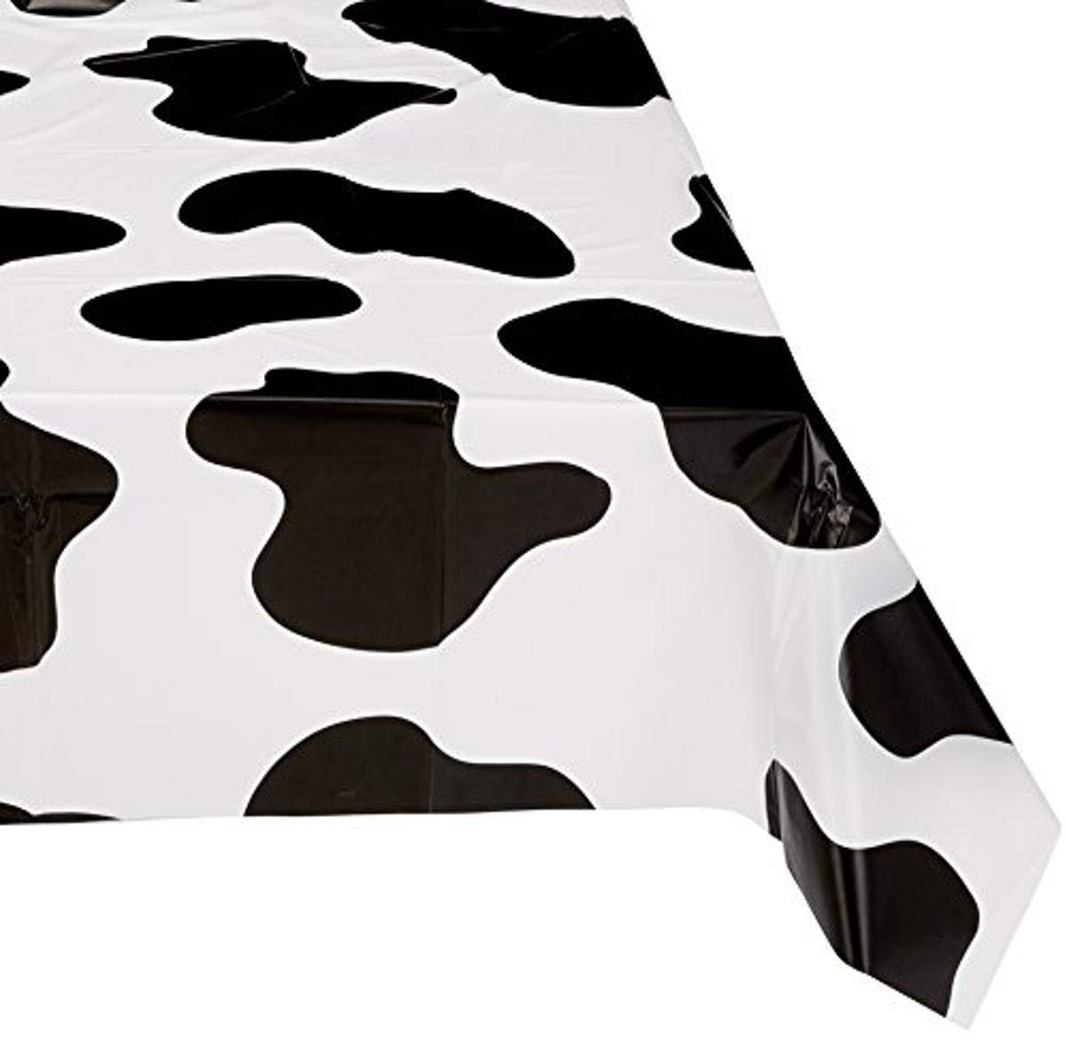 Rhode Island Novelty cow print tablecloth in 54x72 inches for festive gatherings