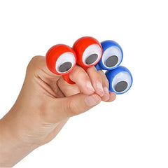 Rhode Island Novelty googly-eyed finger puppets perfect for classroom activities and party fun.