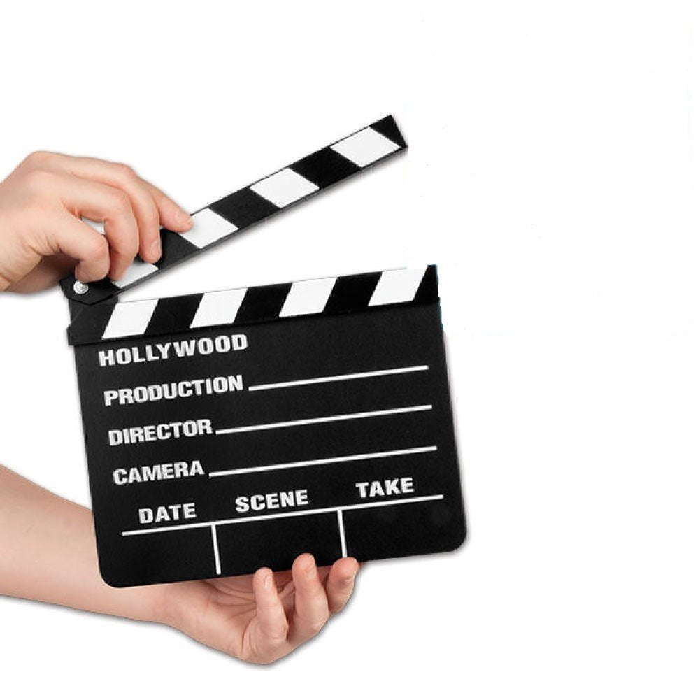 Rhode Island Novelty clapboard with printed header for authentic vibe.