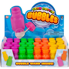 Rhode Island Novelty bubble bottles ideal party favors for celebrations.