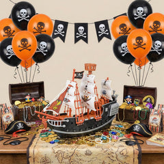 Rhode Island Novelty pirate boat ready for playtime in living rooms and tubs