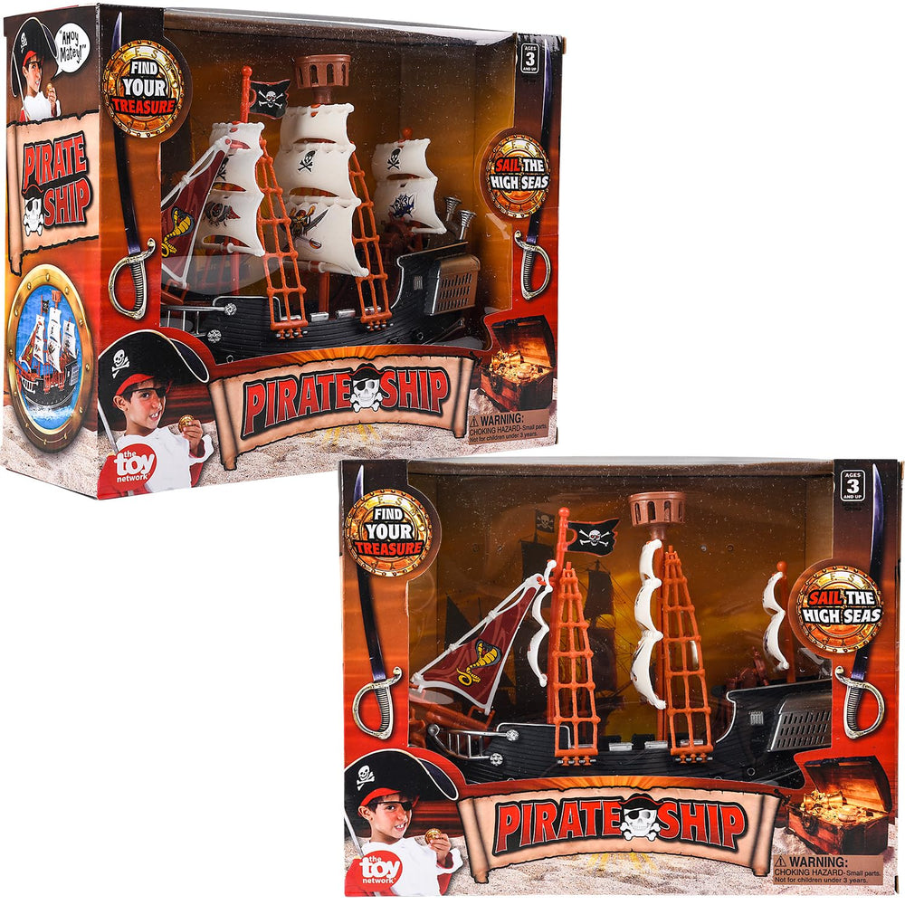 Rhode Island Novelty pirate boat packaged gift-ready for birthdays and parties