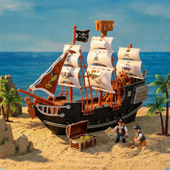 Rhode Island Novelty pirate boat with optional pirate figures for storytelling