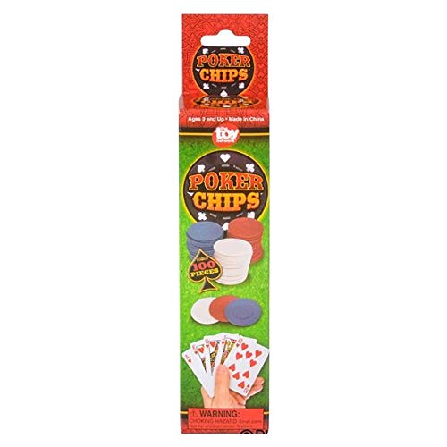 Rhode Island Novelty poker chips on a table ready for a lively game night.