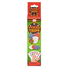 Rhode Island Novelty poker chips on a table ready for a lively game night.