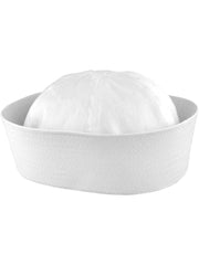 Rhode Island Novelty Sailor Hat White — ideal dress-up accessory for parties