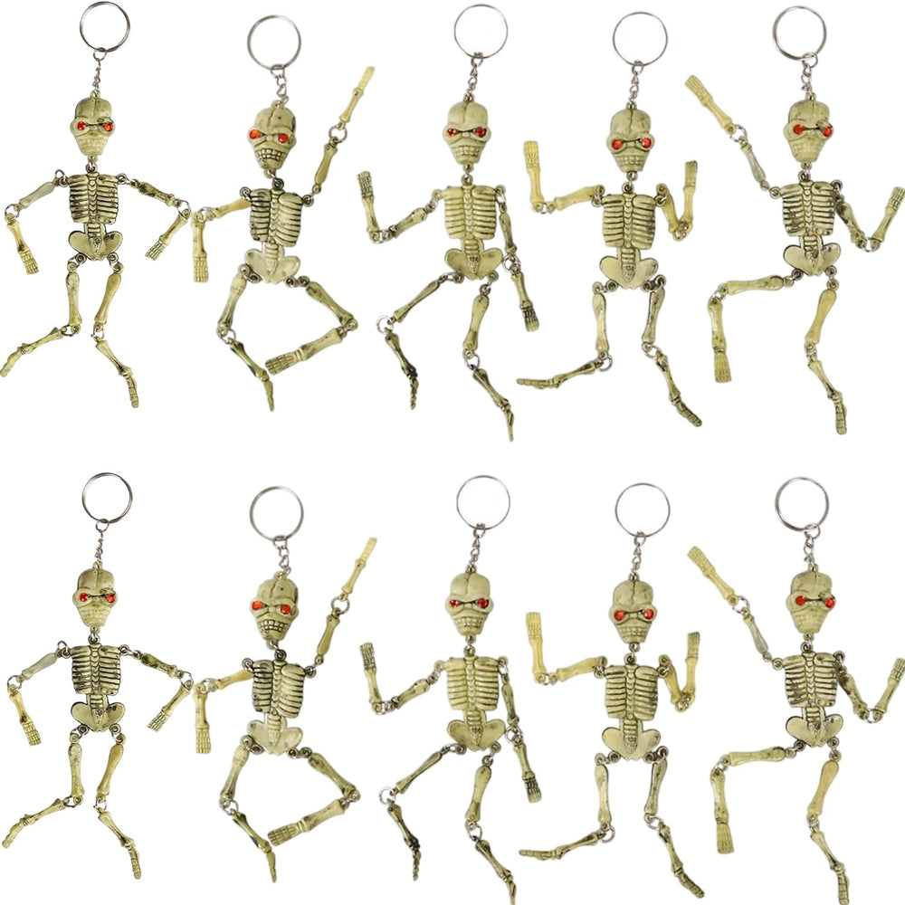 Rhode Island Novelty skeleton keychain backpack charm adds playful daily flair and easy access.