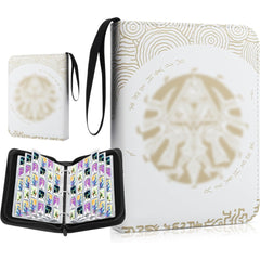 RHOTALL Tears Kingdom themed binder showcasing organized 300-card capacity for Zelda fans