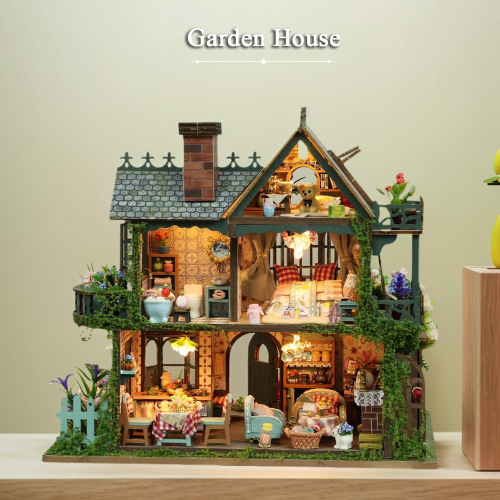 RHZN gift-ready miniature house kit ideal for craft lovers