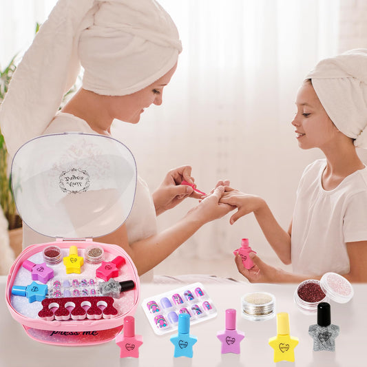 RIANEAN gentle air nail dryer in action drying nails