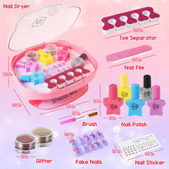 RIANEAN nail file and brush set for precise shaping