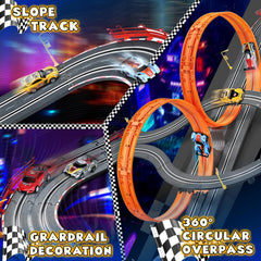 RIANEAN LED-lit track sections enhance realism and visibility.