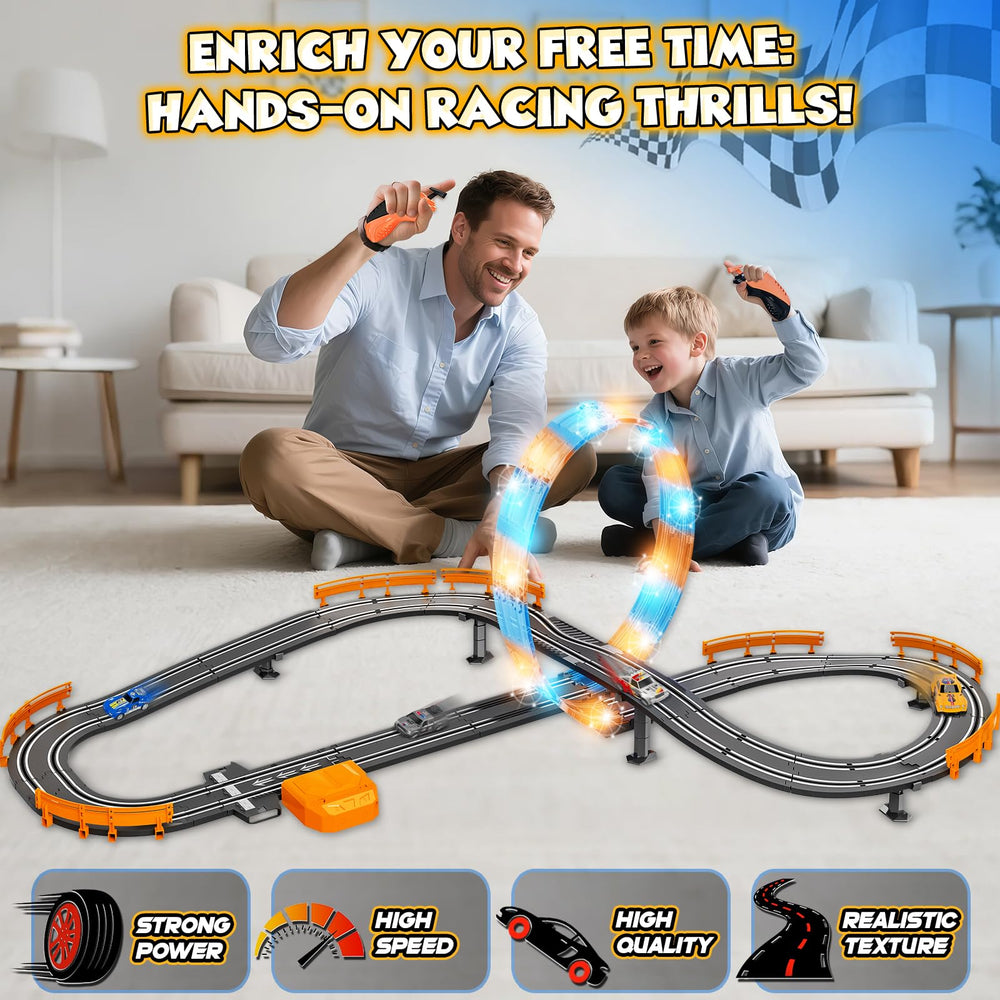 RIANEAN 14ft-long track enables extended racing at home