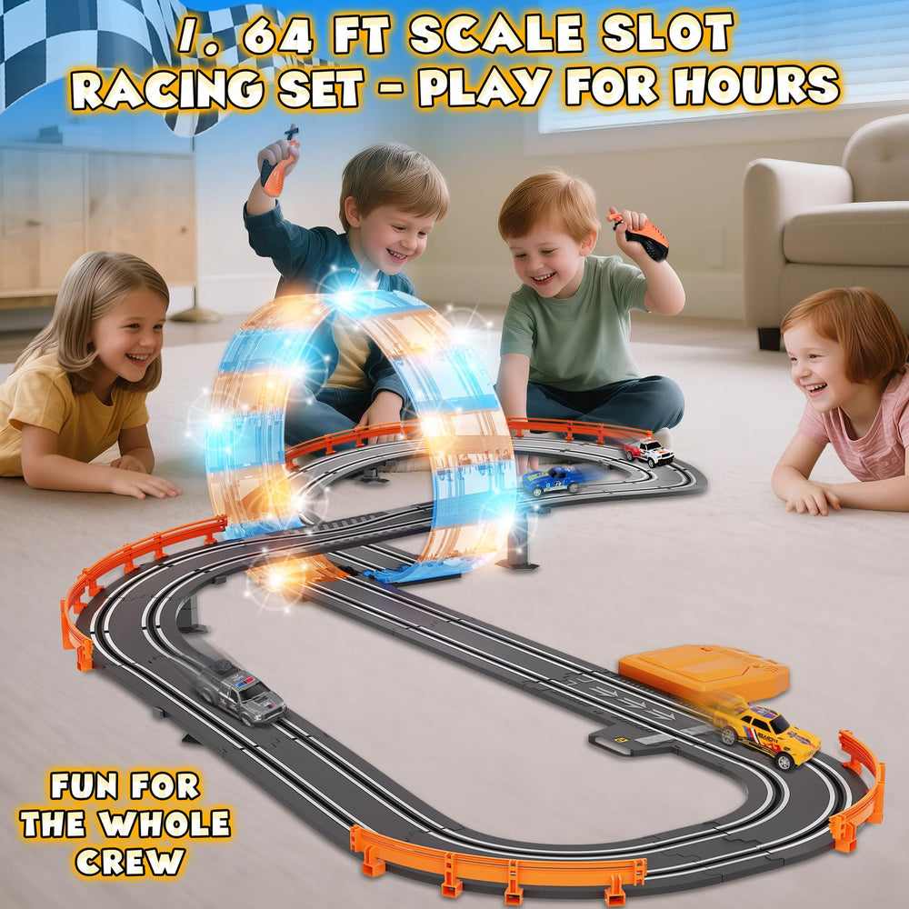 RIANEAN four high-speed cars add variety and excitement