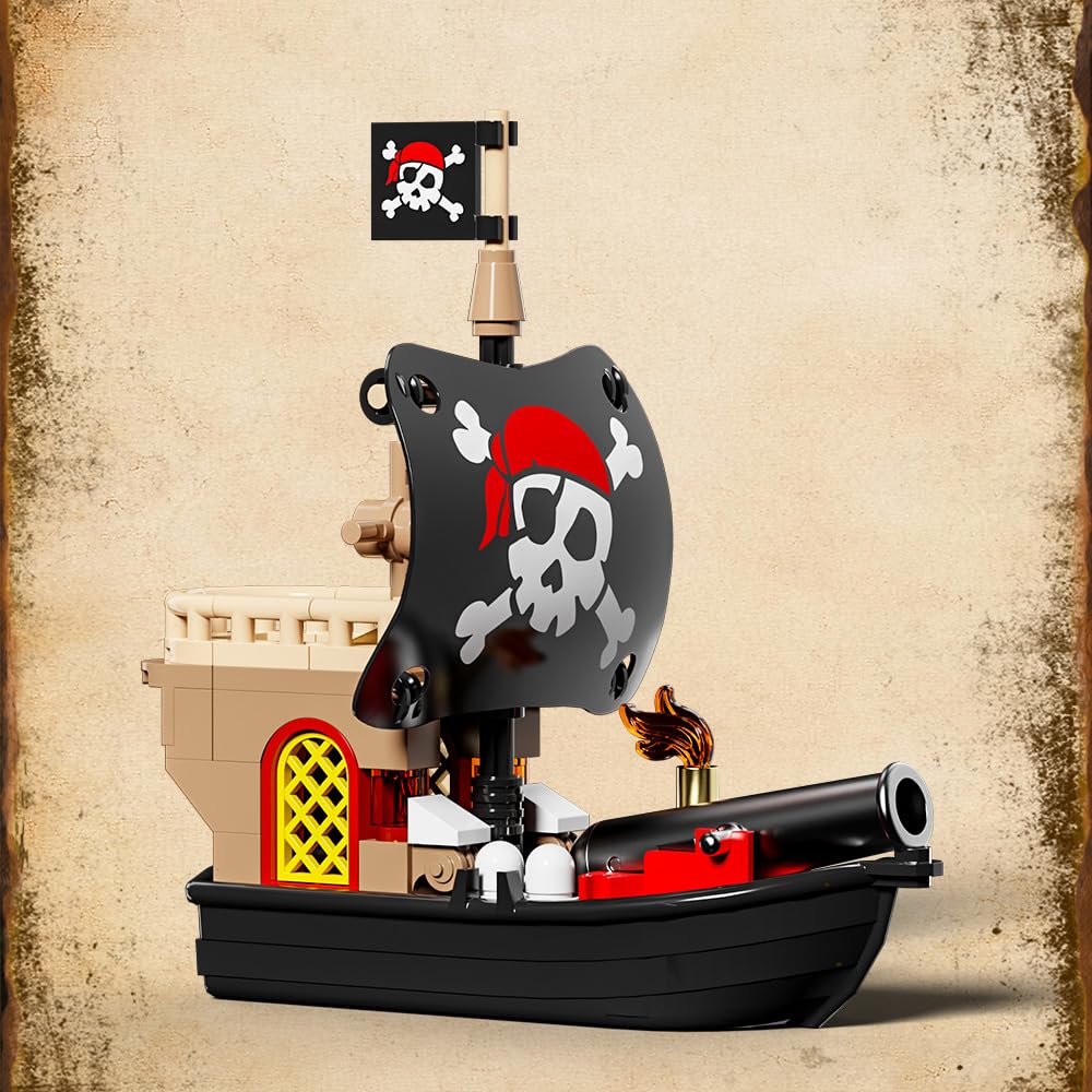 RiceBlock Pirate Town House Barrels help create authentic storage and supply scenes