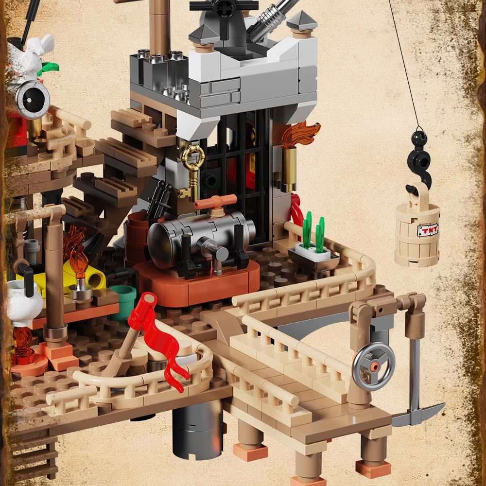 RiceBlock Pirate Town House Gold Coins shimmer, inviting adventurous planning and role-play