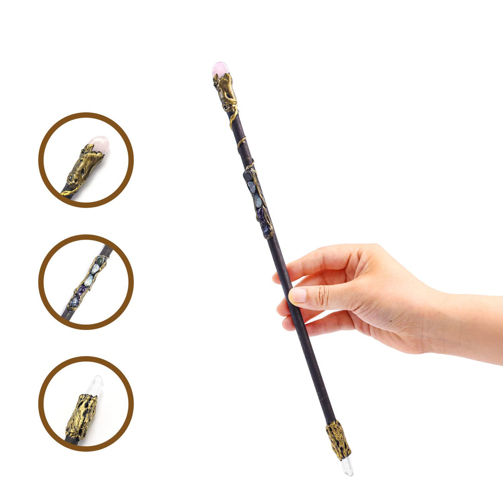 Rich Boxer Halloween decor wand enhances spooky party setups