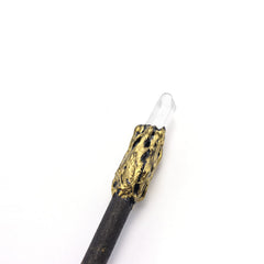 Rich Boxer handcrafted wooden wand emphasizing quality craftsmanship