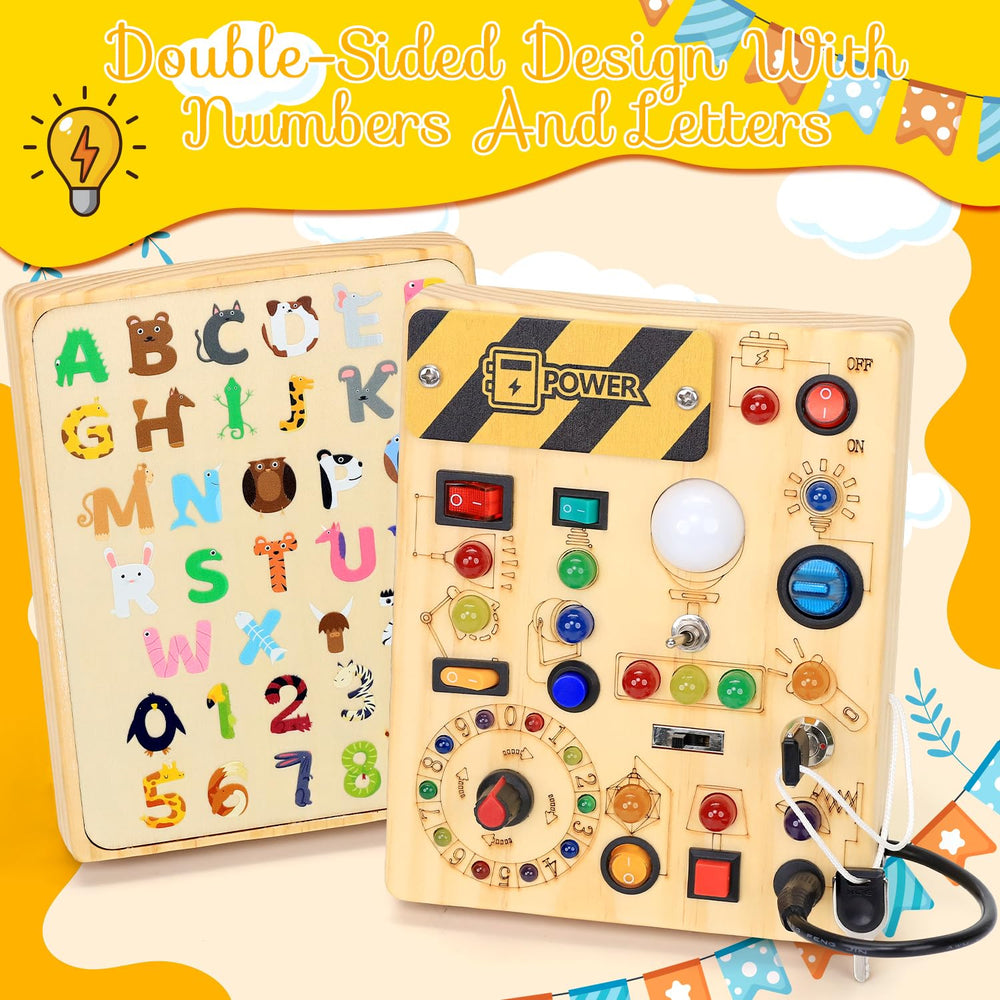 RichBoy busy board gift-ready presentation for birthdays and holidays
