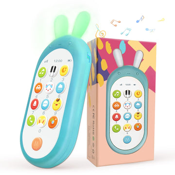 Richgv Baby Phone with 12 learning modes sparks early exploration