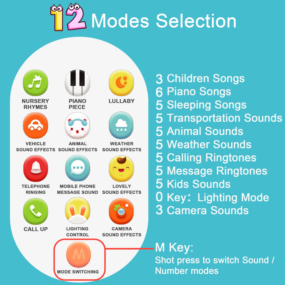 Richgv Baby Phone volume control keeps sound comfortable