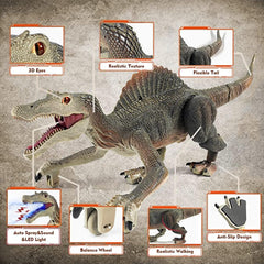 Richgv Spinosaurus walks forward and backward with precise control.