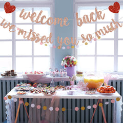 RICHHHA rose gold banner creating a warm welcoming atmosphere