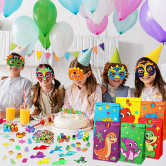 RichSmile gift bags and treats for dinosaur-themed rewards