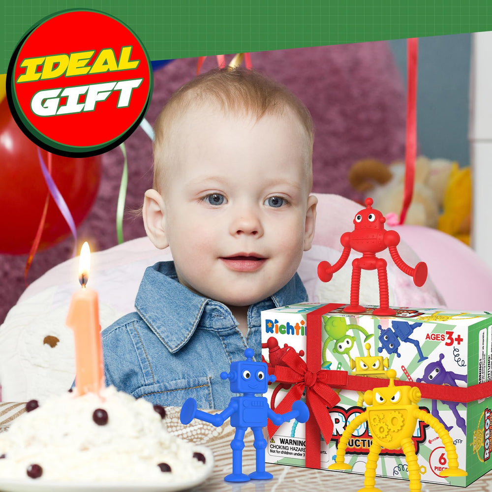 Richtim Easter basket robot sensory toy sparks playful exploration.