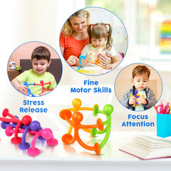 Richtim Suction Cup toy BPA-free materials ensure safe, colorful play options