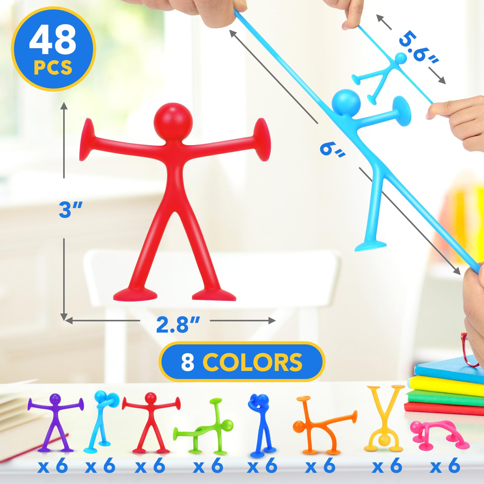 Richtim Suction Cup toy closeup texture highlights soft, flexible material for tactile exploration