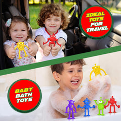 Richtim window suction toy helps creative building on glass surfaces.