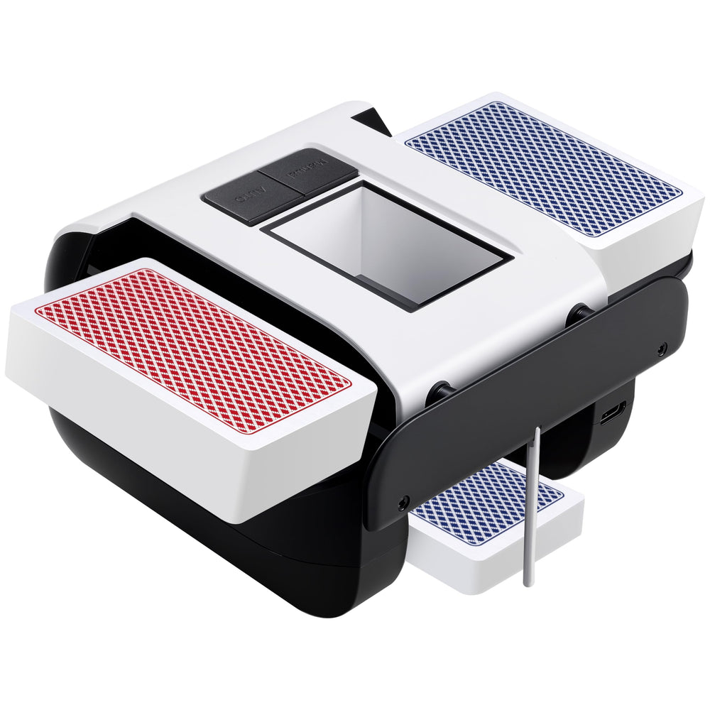 Richwon automatic card shuffler front view ideal for home use