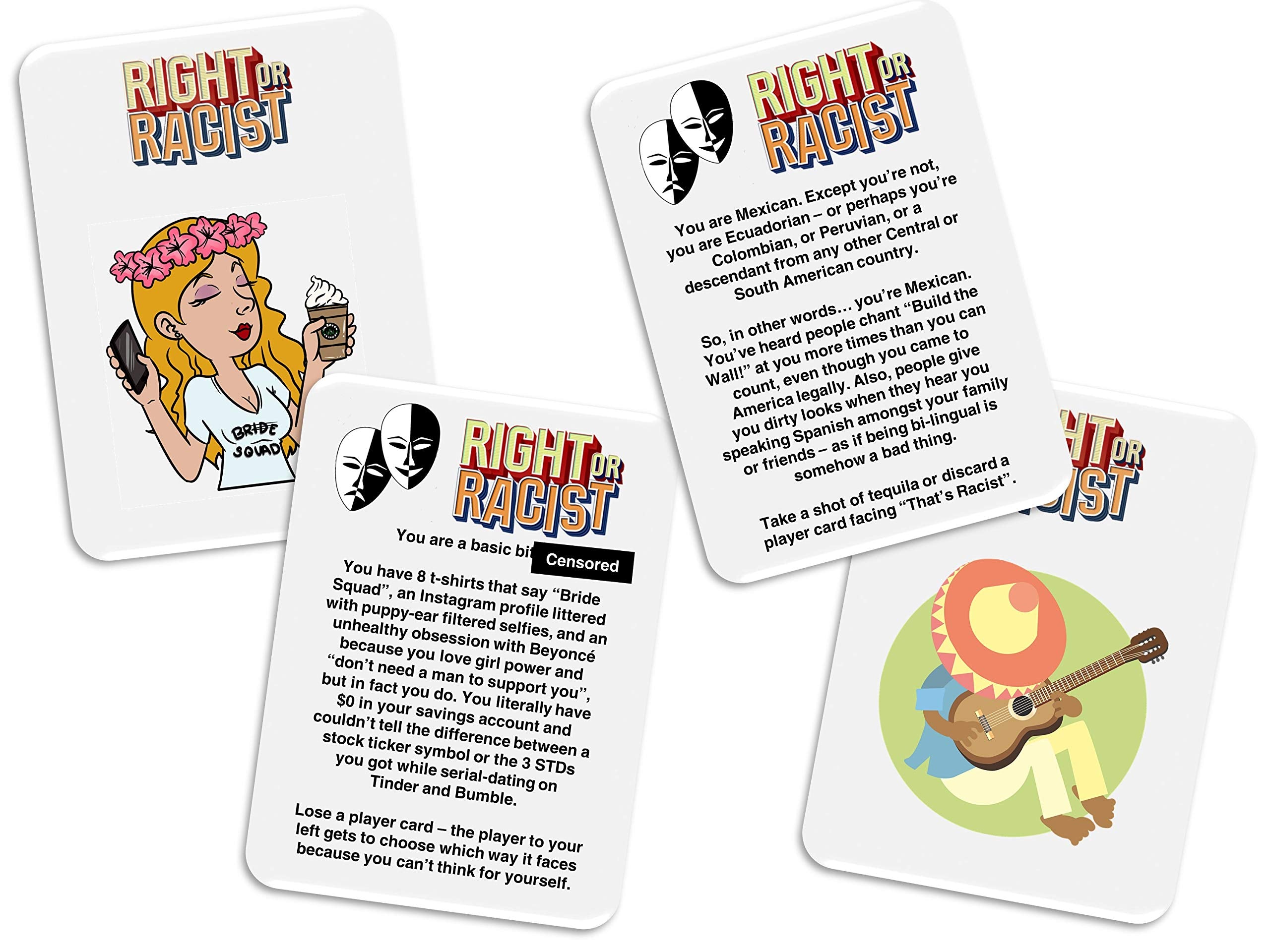 Right Or Racist Volume 2 race cards fuel debate rounds.