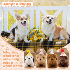 Rigibright Adopt A Puppy artificial lawn provides a lush stage for pretend pet care.