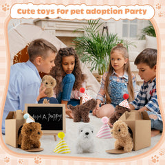 Rigibright Adopt A Puppy set enhances classroom or community events with a cute keepsake.