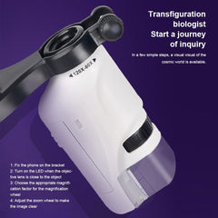 RIIPOO Compact handheld microscope designed for kids