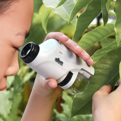 RIIPOO Pocket Microscope 60x-120x view for curious kids
