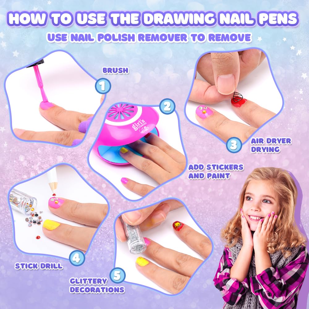 RIKONDA decorative stickers arranged for quick, themed nail designs