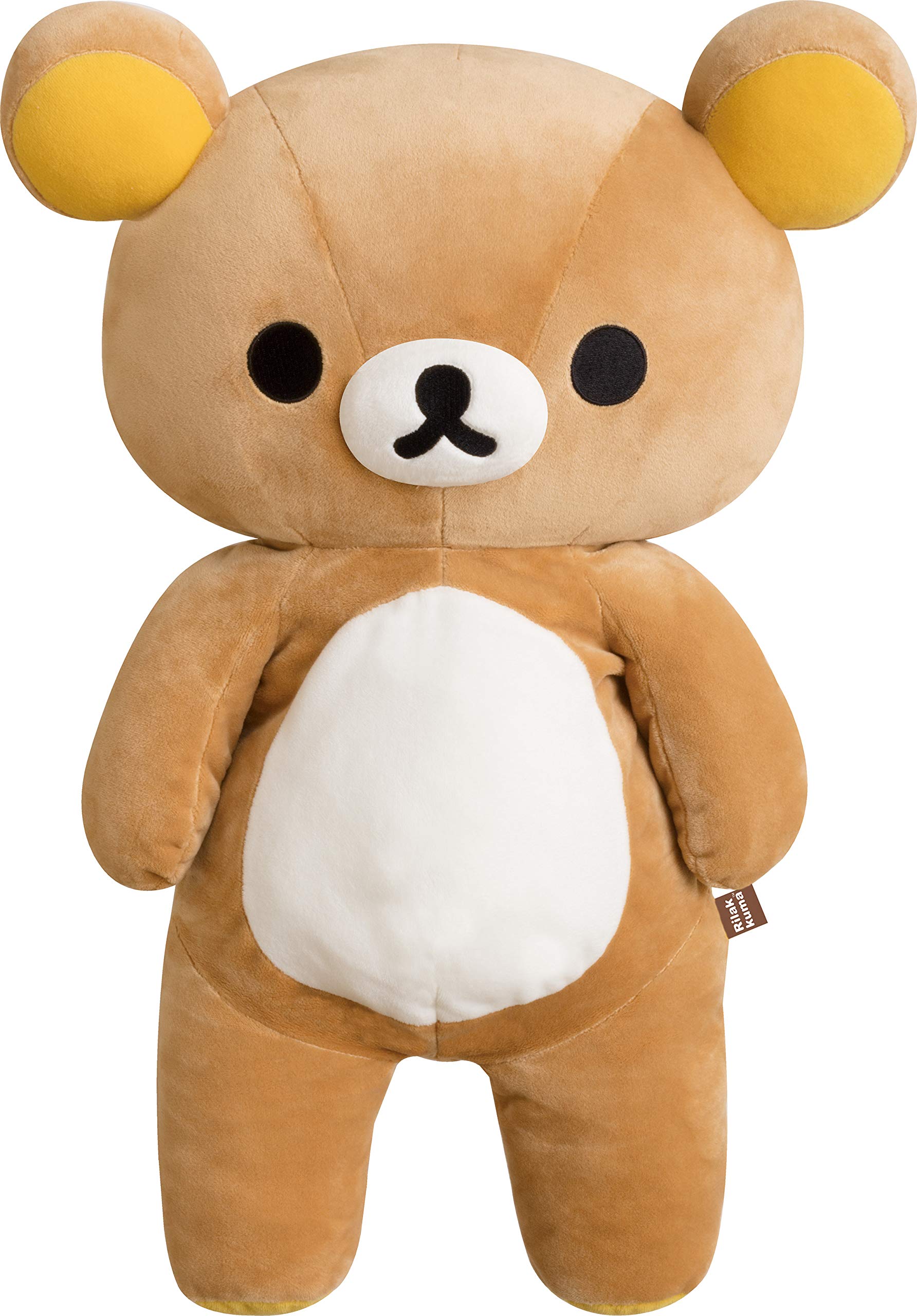 Rilakkuma San-X original plush large front view for cuddling and collector display.