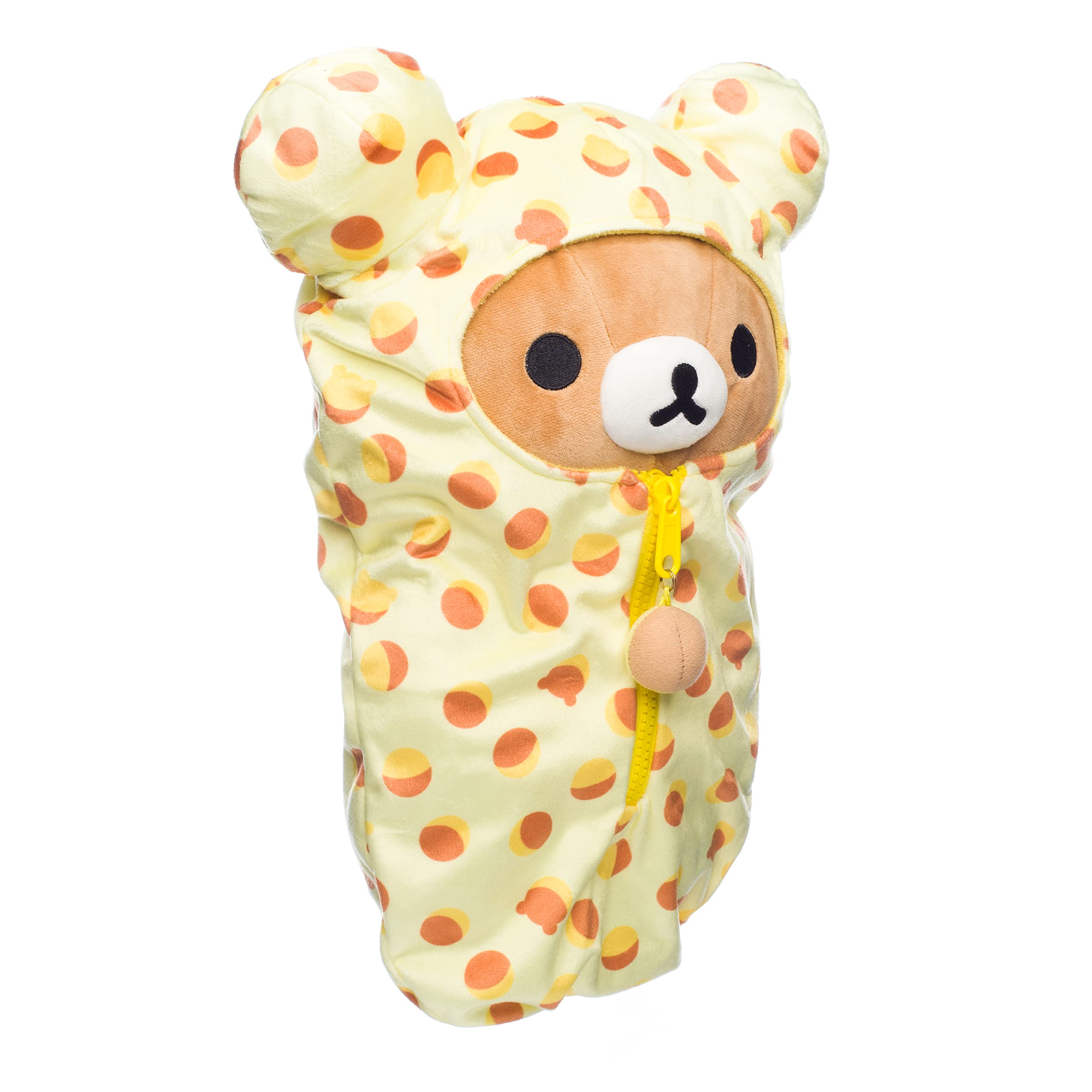 Rilakkuma plush is surface washable for quick cleaning and long-lasting charm.