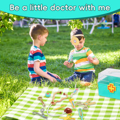 RILUKICH doctor kit thermometer supports realistic role-play and communication