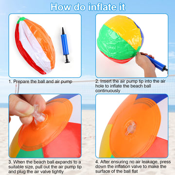 Rindion beach party decoration gifts featuring rainbow balls